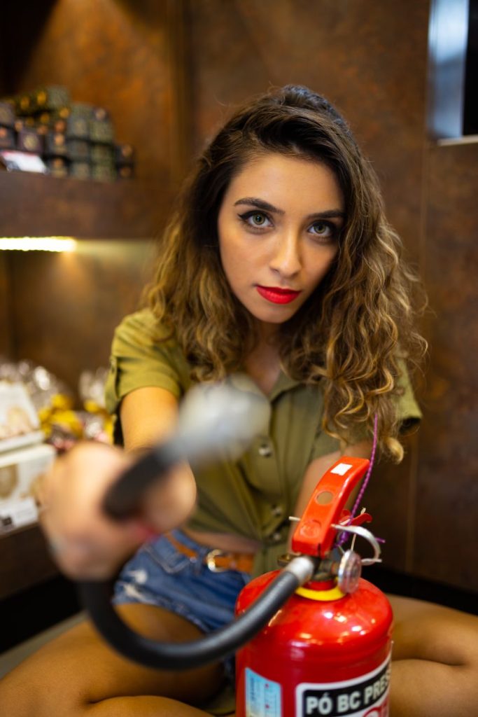 Attractive young woman