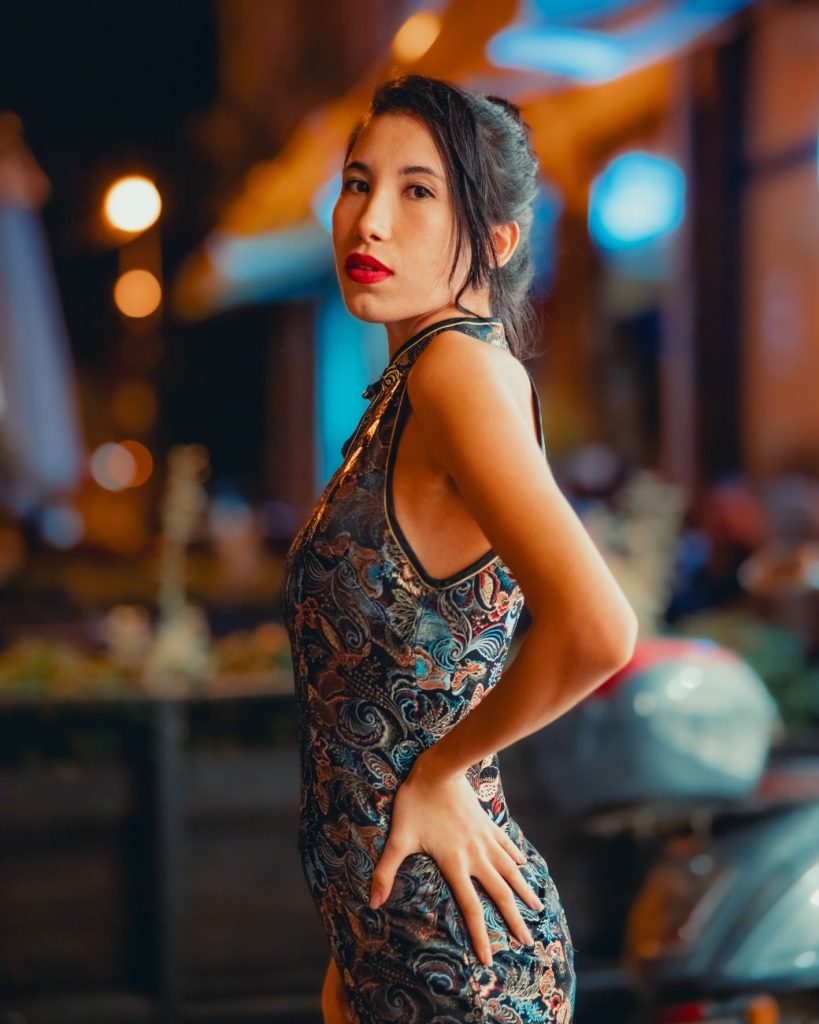 Attractive young woman